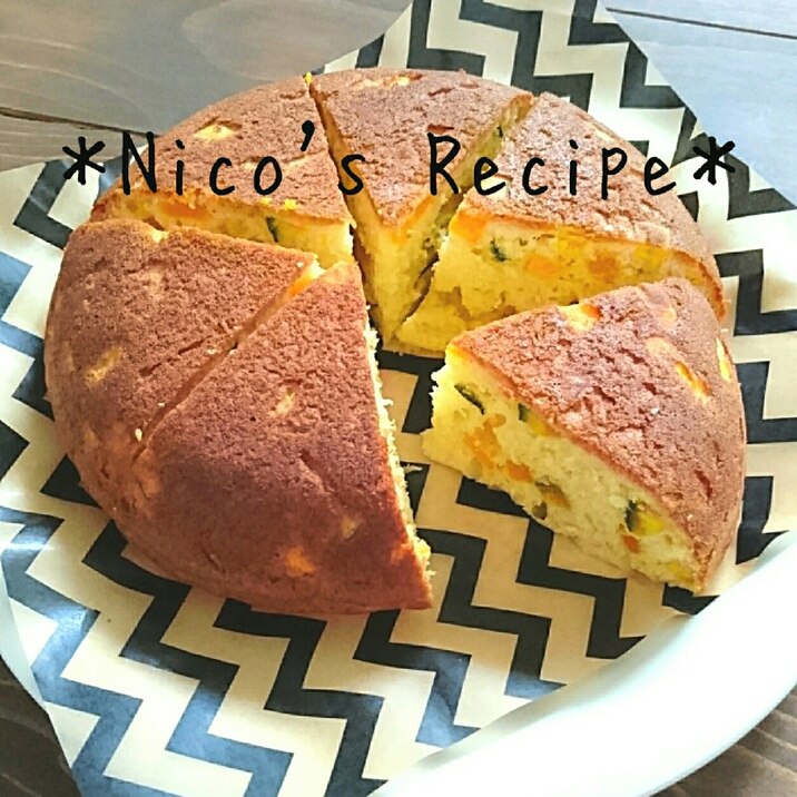 炊飯器で簡単 パンプキンケーキ レシピ 作り方 By Nico 楽天レシピ